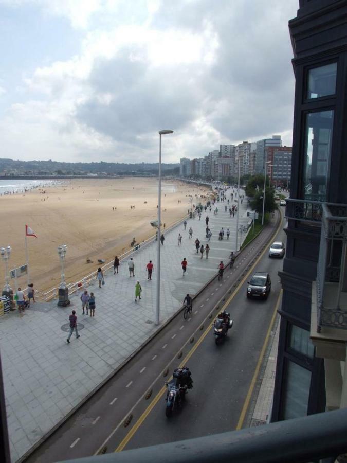 Vivienda En Gijon Frente Al Mar Villa Bagian luar foto